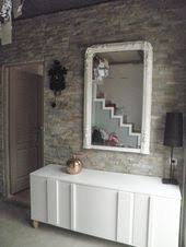 Ancien Miroir Repeint En Blanc Relooking De Mobilier Mobilier De Salon Customiser Meuble