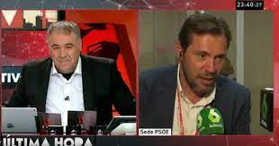 García Ferreras se cambia de camisa en directo para celebrar la Liga del  Real Madrid