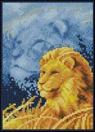 It's a completely free picture material come from the public internet and the real upload of users. 19 Lion Cross Stitch Ideas Cross Stitch Stitch Cross Stitch Patterns