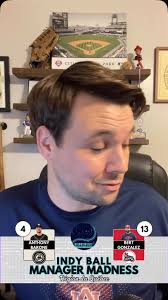 Indy Ball March Madness continues with another interleague matchup! Which  manager would you entrust your baseball team to?