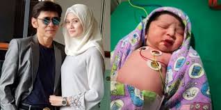 Jarak usia 35 tahun bukanlah suatu halangan. Jamal Abdillah Sambut Kelahiran Anak Perempuan
