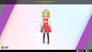 Lass S Trainer Hairstyle Pokemon Sword Shield Skin Mods