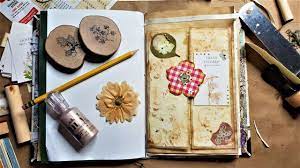 Junk Journal Page Layout Ideas Ep2 The Gate Easy Journal Page Tutorial The Paper Outpost Youtube Junk Journal Diy Journal Journal Pages