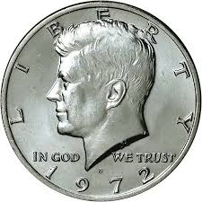 1972 D 50c Ms Kennedy Half Dollars Ngc