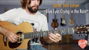 Willie Nelson Blue Eyes Crying In The Rain Chords Guitar Solo Lesson Willie Nelson Blue Eyes Crying In The Rain Guitar Guitar Solo Willie Nelson