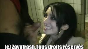 REALITY PORN | Cette cochonne suce les routiers dans les chiottes | AIRE DE  REPOS | ZavaTrash Officiel