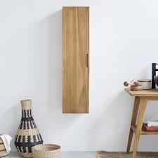 Tout savoir pour bien choisir. Colonne De Salle De Bain Suspendue En Bois De Teck 120