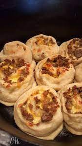Dutch Oven Sausage Breakfast Pinwheels Recipe Dutch Oven Breakfast Breakfast Pinwheels Campfire Food