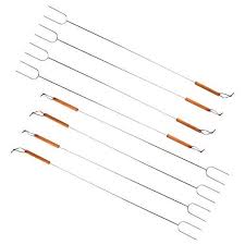 Bruzzzler Grillspiesse Extra Lange Spiesse Fur Lagerfeuer Oder Grillschale 100 Cm Lang 8er Set Grillen Rezepte Grillen Beilagen Grillspiesse Grillen Spiesse