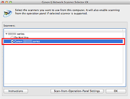 To use this software, the ica scanner driver also needs to be installed. Canon Pixma Manuals Mx720 Series Network Scan Settings