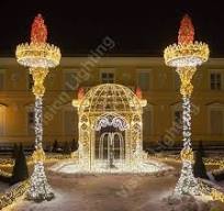 LED Holy Tower Castle Motif Light Tower Light Street ...