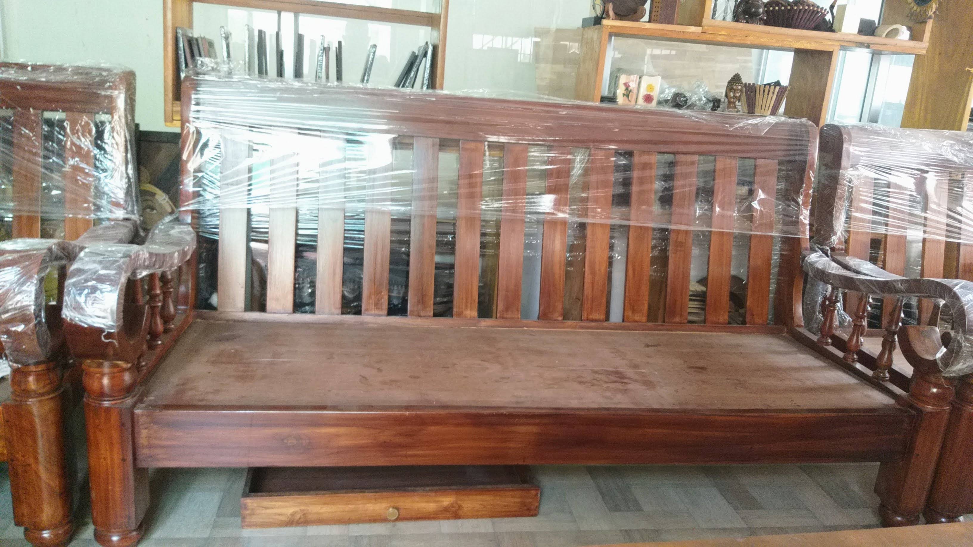 Teak Wood Sofa Set product image