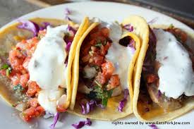 We make real food for real people. South Beach Bar Grille In Ocean Beach Trio Of Shrimp Mahi And Calamari Fish Tacos Mexican Goodeat Best Fish Taco Recipe Fish Tacos Fish Tacos Recipe