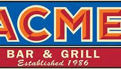 Pin By Ish Beebe On Acme Saloon Acme Acme Logo Bar Grill