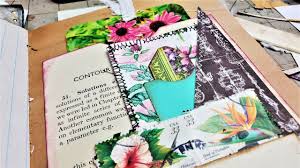 Episode Eight How To Make Pretty Pages In Junk Journals Pockets Upon Pockets The Paper Outpost Youtube Book Page Crafts Junk Journals Bazaar Crafts