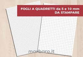 E' un sito che permette di stampare fogli di carta quadrettata, carta millimetrata, a righe o puntata in un paio di clic. Foglio A Quadretti Da Stampare Gratis Da 10 E 5 Mm In A4 A3