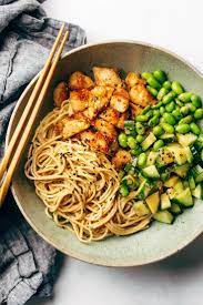Sesame Noodle Bowls Pinch Of Yum Recipe Healthy Recipes Recipes Easy Meal Prep