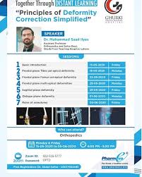 Join us Through Distant Learning in live sessions by Dr. Saad Ilyas  (Assistant Professor Orthopaedics and Spine Dept. Ghurki Trust Teaching  Hospital)