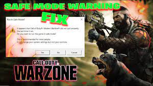 Cod Warzone Safe Mode Fix 2021 | Safe Mode कैसे हटाएं | How To Take Off Safe  Mode In Modern Warfare - Youtube