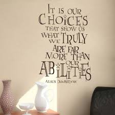 Us 2429 Es Ist Unsere Möglichkeiten Die Zeigen Uns Harry Potter Albus Dumbledore Zitate Vinyl Wandtattoo Inspirational 1295 Cm X 864 Cm In Es