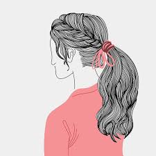 These 10 braided ponytails will shave time off of your morning styling routine, add trendy style to any look, and keep. Woman Braided Hair Ponytail Free Vector Graphic On Pixabay