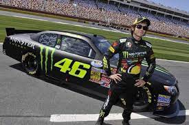 The national association for stock car auto racing, llc (nascar) is an american auto racing sanctioning and operating company that is best known for stock car racing. Valentino Rossi Takes A Nascar Test Drive Asphalt Rubber