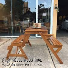 Kali ini kita membuat bangku cafe minimalis dari kayu palet bekas. Meja Kursi Cafe Magic Minimalis Jati