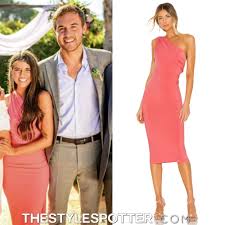 Madison Prewett The Bachelor Season 24 Episode 1 Katie May X Grace Kong Dress 123 00 Mini Dress With Sleeves Butterfly Sleeve Dress Ruffle Sheath Dress