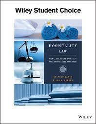 Here is a summary of employment laws in malaysia such as annual leave, sick leave, overtime work and maternity leave. Hospitality Law Managing Legal Issues In The Hospitality Industry 5th Edition Wiley