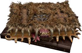 Harry Potter The Monster Book Of Monsters Official Film Pro Sideshow Collectibles Monster Book Of Monsters Harry Potter Props Harry Potter Scene