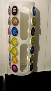 Ikea Rationell Variera Plastic Grocery Back Storage Re Purposed Into A Coffee Pod Holder For Keuri Coffee Pod Holder Coffee Capsule Holder Pod Coffee Machine