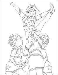 You could also print the image. Cheerleading Coloring Pages