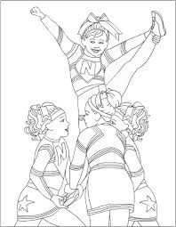 Cheerleader won cheerleading competition coloring pages to color, print and download for free along with bunch of favorite cheerleader coloring page for kids. Cheerleading Coloring Pages