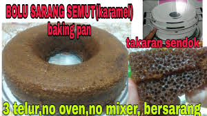 Tuang adonan ke dalam baking pan, kemudian letakkan baking pan di atas tatakannya. Resep Bolu Sarang Semut Dengan Baking Pan Cara Membuat Bolu Karamel 3 Telur Dapur Mama Tristan Youtube