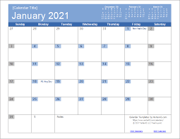 Here are the 2021 printable calendars the classic edition of free editable. 2021 Calendar Templates And Images