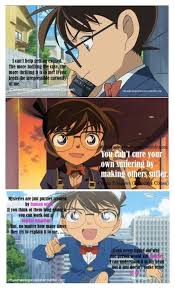 Detective Conan Quotes By Smile2528 Liked On Polyvore Featuring Art Detective Conan Quotes Detective Conan Manga Detective Conan
