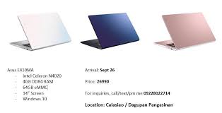 Designed for daily computing and productivity tasks, and boasting innovative life is all. Asus E410ma White Blue Rose Gold Computers Tech Laptops Notebooks On Carousell