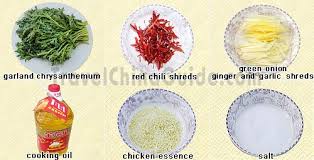 Boiling wok is located in carrollton city of texas state. Cold Garland Chrysanthemum Recipe Tong Hao