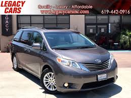 A toyota sienna tail light is a fundamental piece of the automotive lighting system which enhances the visibility of your vehicle to other drivers. Sold 2013 Toyota Sienna Xle 8 Passenger Premium Pkg W Nav Sunroof Dvd In El Cajon