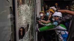 China condemns Hong Kong protesters for violence | CBC News