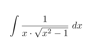 În analiza matematică, integrala unei funcții este o generalizare a noțiunilor de arie, masă, volum și sumă. Method 1 Integral Of 1 X Sqrt X 2 1 Substitution Youtube