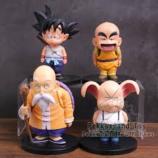 Finely crafted and intricately detailed with 16 points of articulation. Dragon Ball Z Young Goku Krillin Master Roshi Oolong Pvc Figure Collectible Model Toy 13 16cm Buy At The Price Of 3 51 In Aliexpress Com Imall Com
