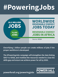 The Poweringjobs Campaign Launched By Power For All Is Aimed To Provide Solarenergy Training And Renewable Energy Jobs Solar Energy Diy Solar Energy For Home