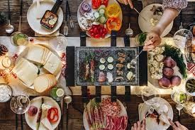 We also have tons of quick dinner party recipes and a slew of dinner party menus. Raclette Party Ideas Crate And Barrel Raclette Party Raclette Dinner Party Raclette Recipes Dinners