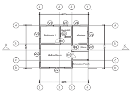 Maybe you would like to learn more about one of these? Ground Floor Plan Of One Bedroom Bungalow Download Scientific Diagram