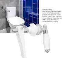 Maniglia di Scarico per WC Maniglia a Leva per Cassetta per WC in Metallo  Ceramico Sostituzione per Serbatoio della Cassetta per WC del Bagno di Casa  ...