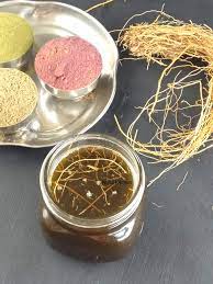 Hibiscus hair oil is very good for hair loss, dandruff removal, hair regrowth, making hair thicker and for healthy hair. Homemade Herbal Hair Oil With Video Tutorial Nitha Kitchen