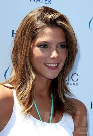 Brown and medium wavy hairstyle. Trendy Highlights For Brunette Hair Hair Style