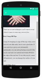 How To Remove Acrylic Nails For Android Apk Download Olive oil can make some miracles to your nails after torture with acrylic nails.