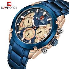 Naviforce Top Luxury Brand Watches Men Fashion Sport Quartz 24 Hours Date Watch Man Military Waterproof Watches For Men Luxury Watches For Men Waterproof Clock
